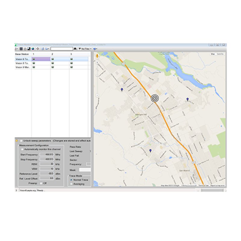 MX280001A Vision Remote Spectrum Monitoring Software